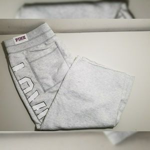NWT VS Cotton College Crop Lounge Pants